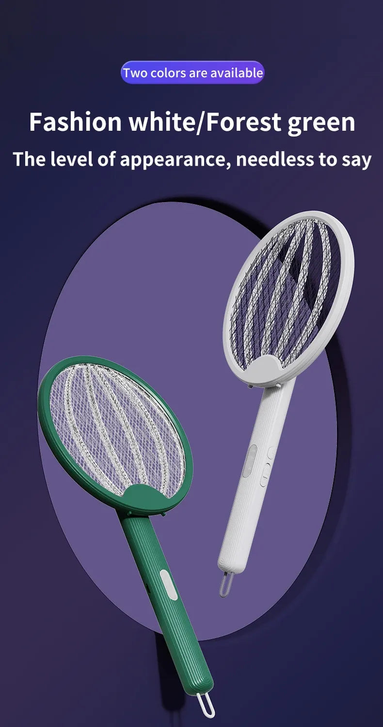 Foldable Electric Mosquito Killer Racket