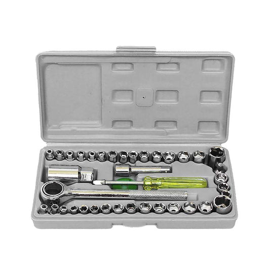 40pcs Combination Socket Wrench Set